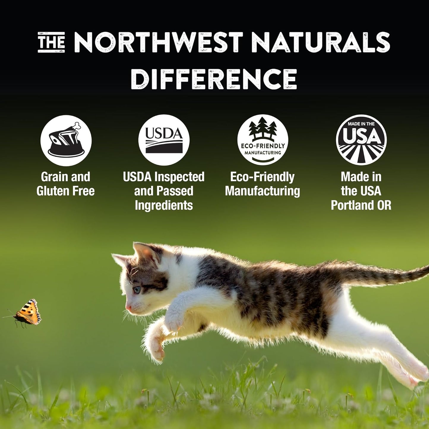 Freeze - Dried Duck - Grain Free Cat Food - Bite-Sized Nibbles - Healthy - Limited Ingredients, Human Grade - Complete & Balanced - All Natural - USA Made - 11 Oz