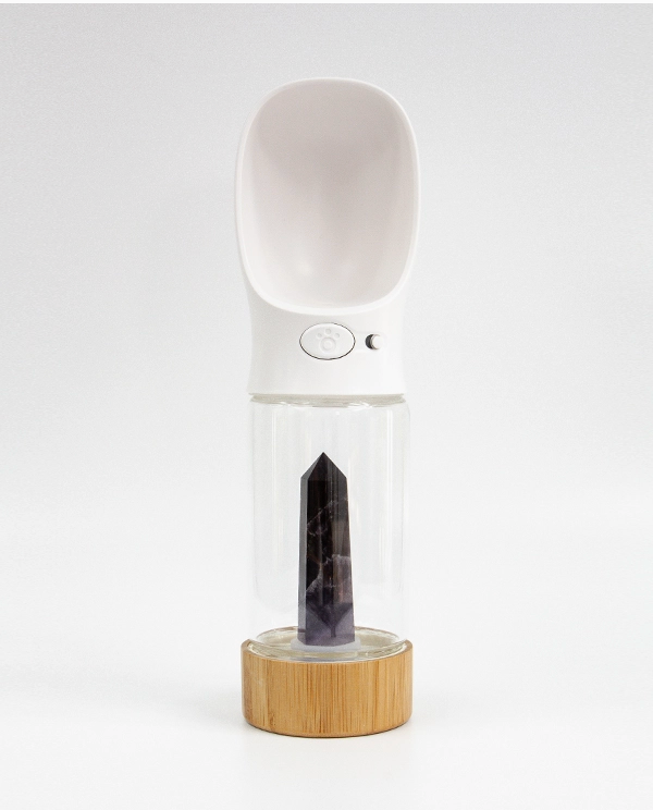 Urban Oasis Crystal-Infused Portable Pet Water Bottle - Bundle