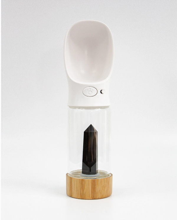 Urban Oasis Crystal-Infused Portable Pet Water Bottle - Bundle