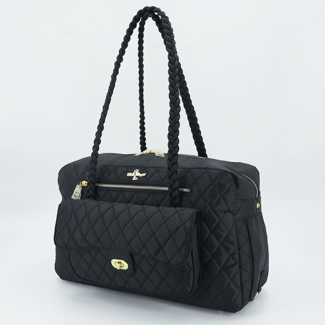 Porsha Luxe Pet Carrier โ Blush, Cream, Tan, or Black