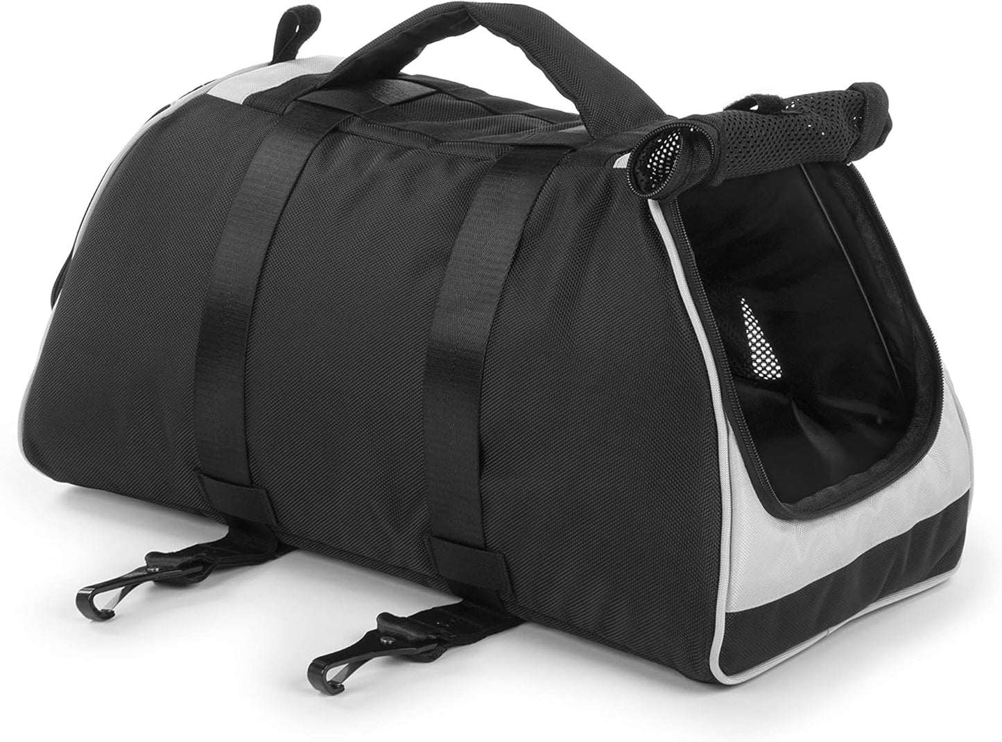Forma Frame Crash-Tested Travel Pet Carrier, Airline Approved & Guaranteed on Board - Black, Medium