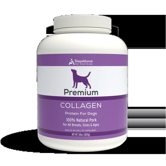 100% Collagen Protein for Dogs | Hip & Joint | Allergy Relief | Digestive Aid | Overall Health | 8 Lb