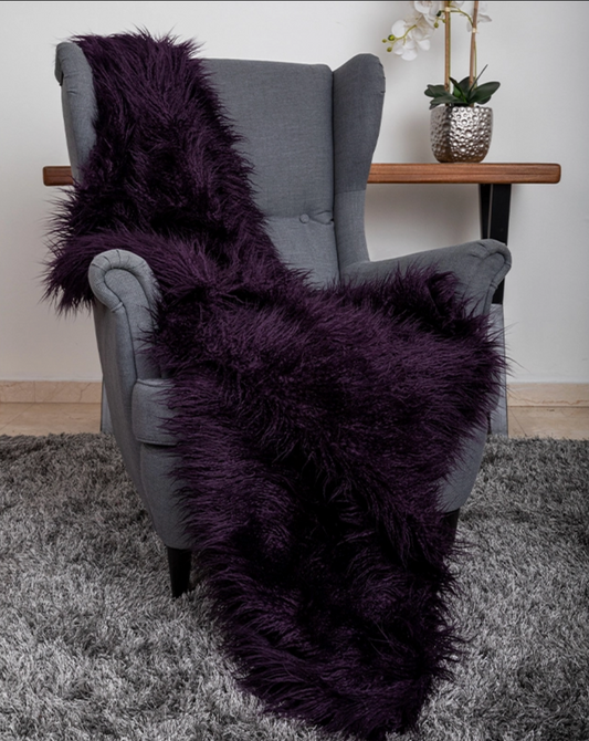Himalayan Yak Throw Blanket – Limited Edition Luxe Faux Fur