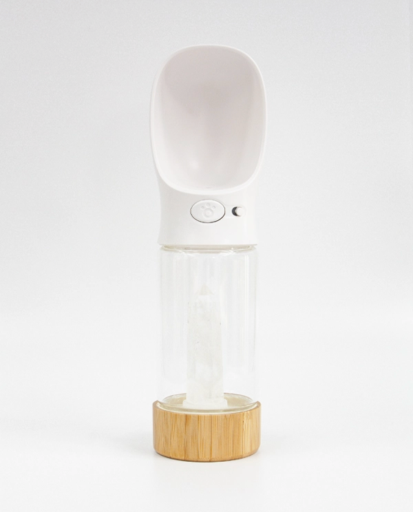 Urban Oasis Crystal-Infused Portable Pet Water Bottle - Bundle