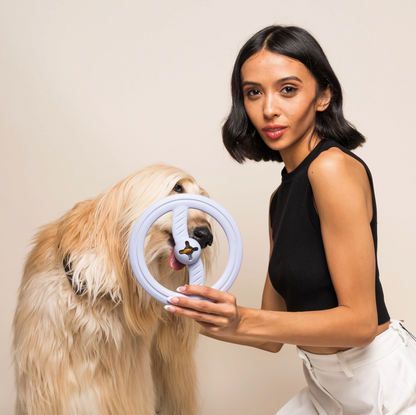 Urban Oasis Crystal-Infused Portable Pet Water Bottle + Iconic Fetch Toys (Bundle)