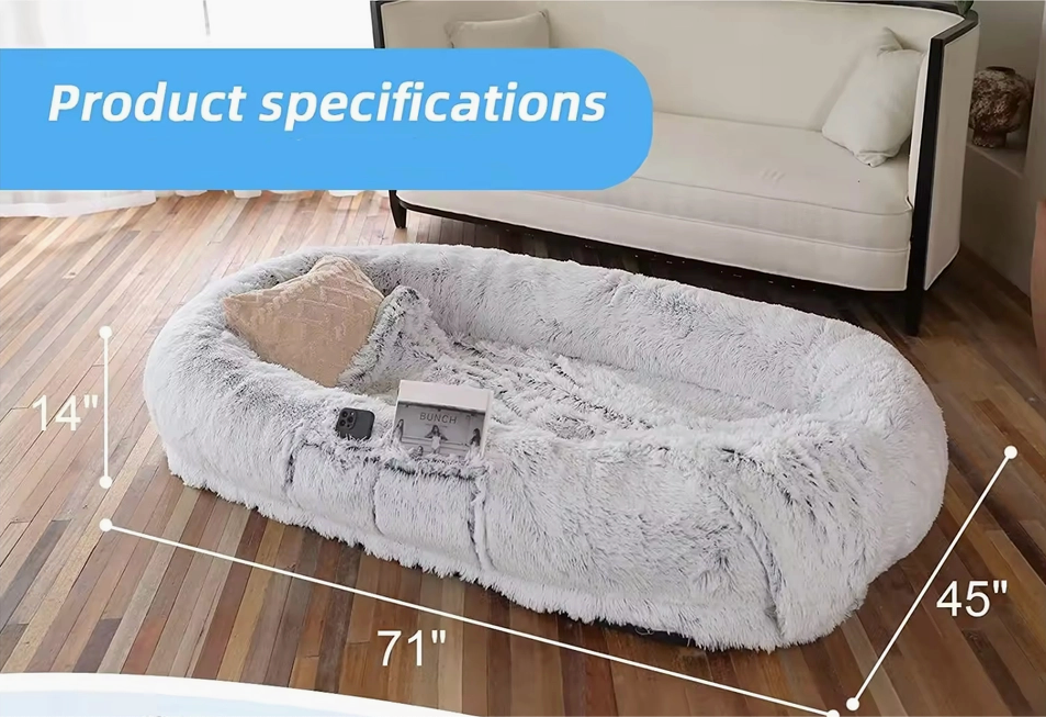 The Humanised Nest – Oversized Orthopaedic Dog Bed
