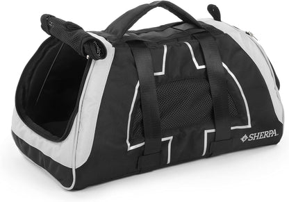 Forma Frame Crash-Tested Travel Pet Carrier, Airline Approved & Guaranteed on Board - Black, Medium