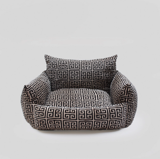 🖤 Obsidian Dog Sofa – Luxe Lounge Collection 🖤